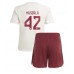 Maillot de foot Bayern Munich Jamal Musiala #42 Troisième vêtements enfant 2023-24 Manches Courtes (+ pantalon court)